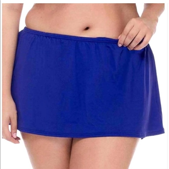 Catalina Blue Swimskirt size 1X(16W) - Picture 1 of 3